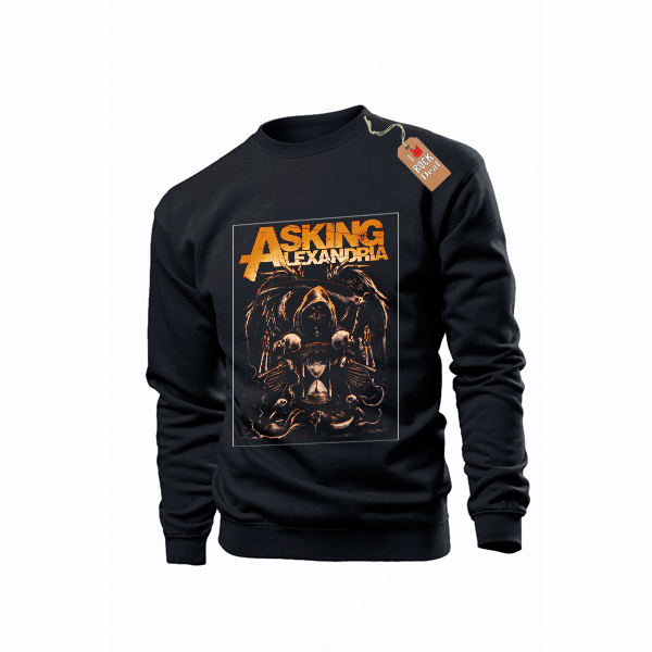 Asking Alexandria Φούτερ Μαύρο Ανδρικό