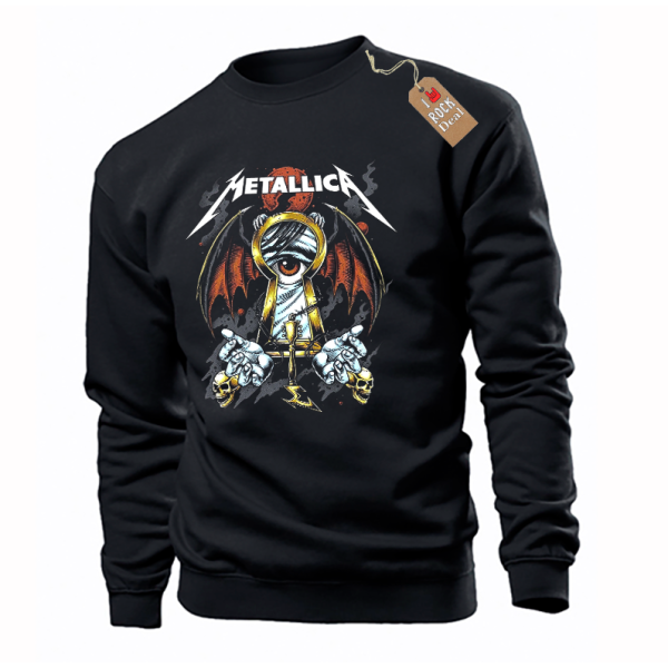 Metallica Φούτερ Μαύρο Unisex