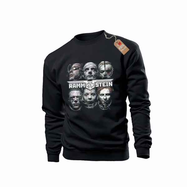 Rammstein Φούτερ Μαύρο Unisex
