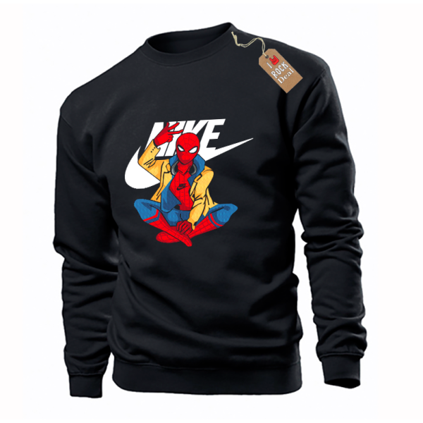 Spiderman Φούτερ Μαύρο