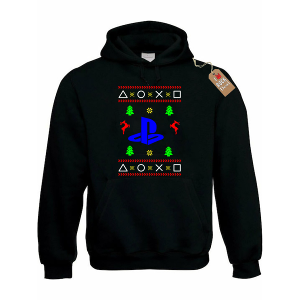 PlayStation Hoodies σε Μαύρο Χρώμα