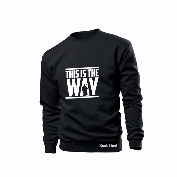 This is The Way Mandalorian Φούτερ Μαύρο