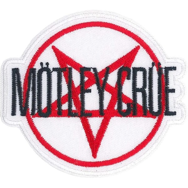 MOTLEY CRUE Υφασμάτινο Σήμα Ραπτικής 7.5X6.5 εκ.