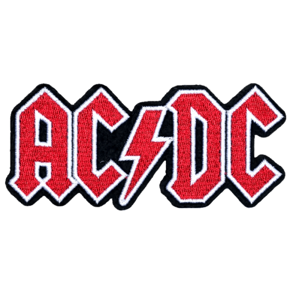 ACDC Υφασμάτινο Σήμα Ραπτικής 11X5εκ.