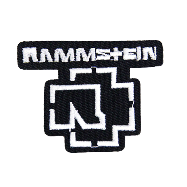 RAMMSTEIN Υφασμάτινο Σήμα Ραπτικής 5X4εκ.