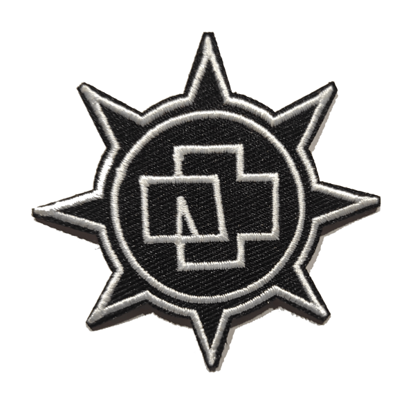 RAMMSTEIN Υφασμάτινο Σήμα Ραπτικής 6X6εκ.