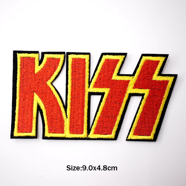 KISS Υφασμάτινο Σήμα Ραπτικής 9X4,8εκ.