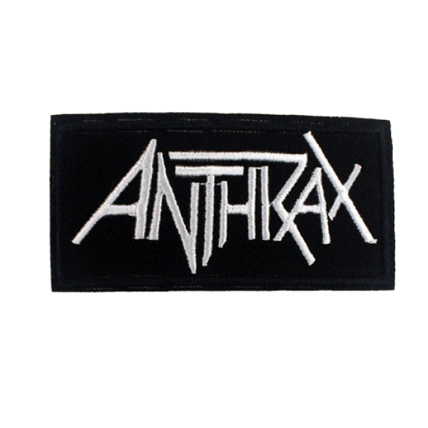 ANTHRAX Υφασμάτινο Σήμα Ραπτικής 8X4εκ.