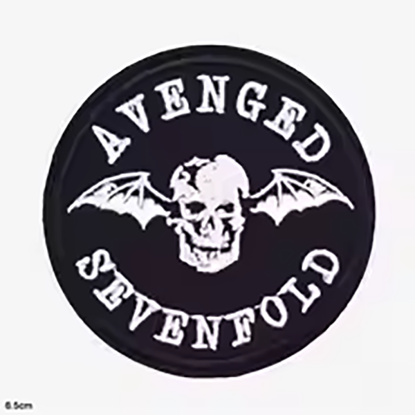 AVENGED SEVENFOLD Υφασμάτινο Σήμα Ραπτικής 6,5X6,5εκ.