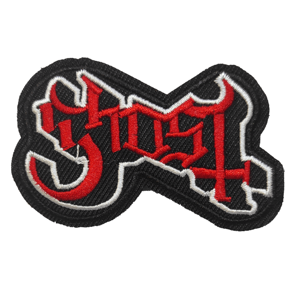 GHOST Υφασμάτινο Σήμα Ραπτικής 7.5X4.5εκ.