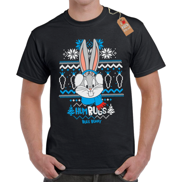 Bugs Bunny HUM T-Shirt Μαύρο