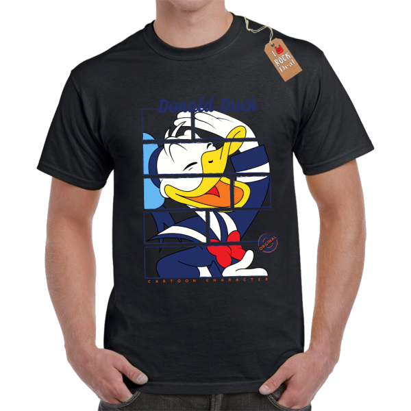 Donald Duck T-Shirt Μαύρο