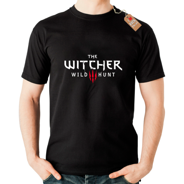 The Witcher Wild Hunt T-Shirt Μαύρο