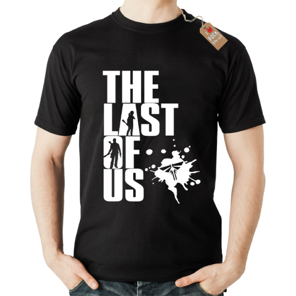 The Last of us T-shirt Σε Μαύρο Χρώμα