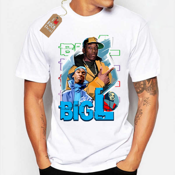 BIG L T-Shirt Λευκό BIG L T-Shirt Λευκό