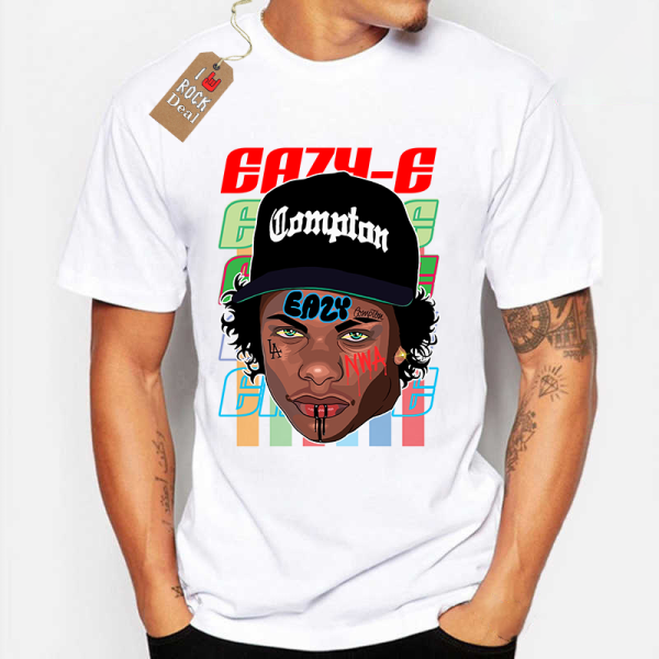 Eazy-E T-Shirt Λευκό Eazy-E T-Shirt Λευκό