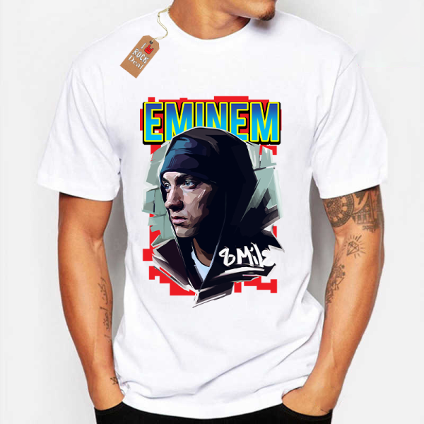 EMINEM T-Shirt Λευκό