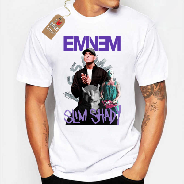 EMINEM T-Shirt Λευκό EMINEM T-Shirt Λευκό