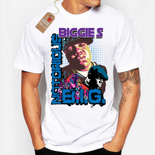 Notorious B.I.G. T-Shirt Λευκό
