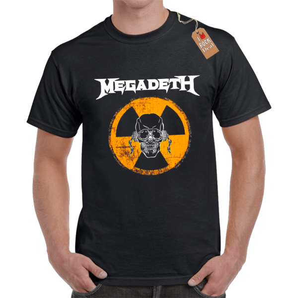 MEGADETH T-shirt Μαύρο