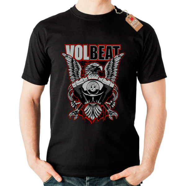 VOLBEAT T-Shirt Μαύρο