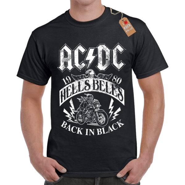 ACDC Hells Bells T-shirt Μαύρο