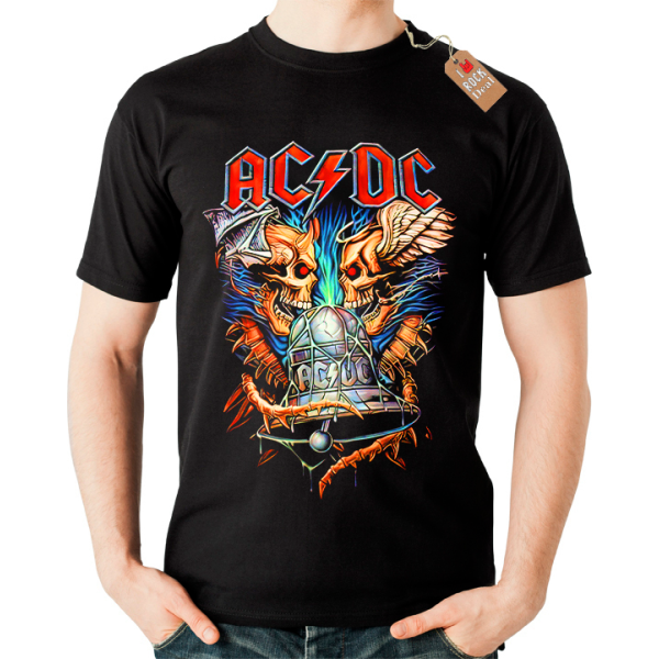 ACDC Bells T-shirt Μαύρο