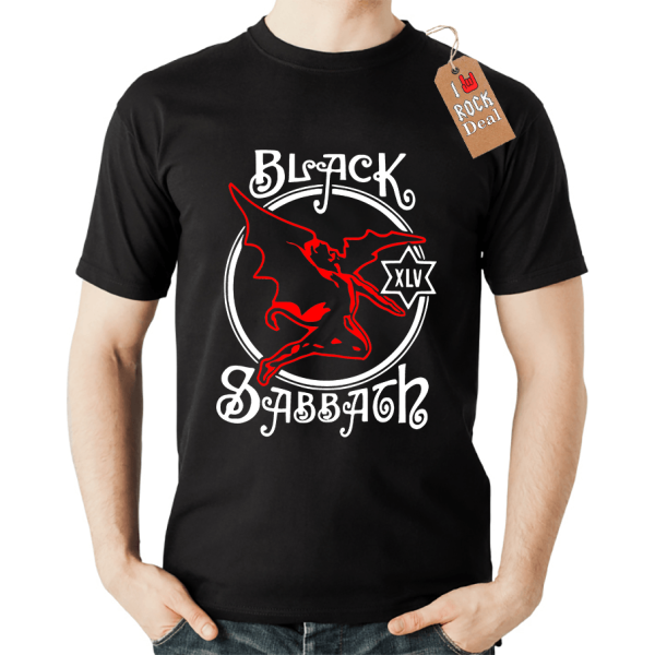 Black Sabbath XLV T-shirt Μαύρο