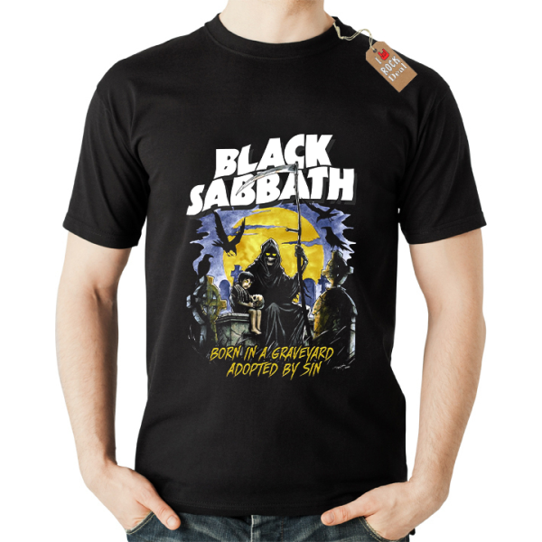 BLACK SABBATH T-shirt Μαύρο