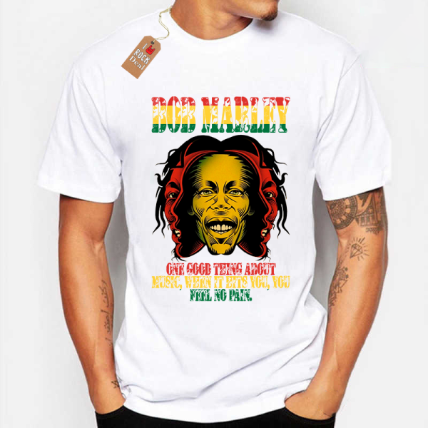 BOB MARLEY One Good Thing T-Shirt Λευκό