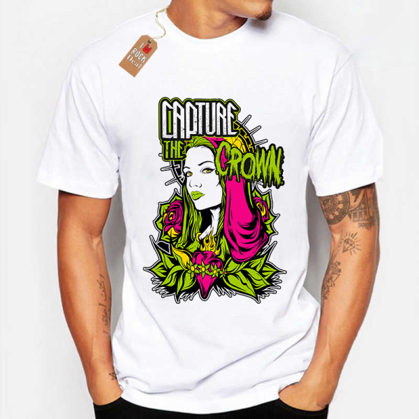 Capture the Crown T-Shirt Λευκό