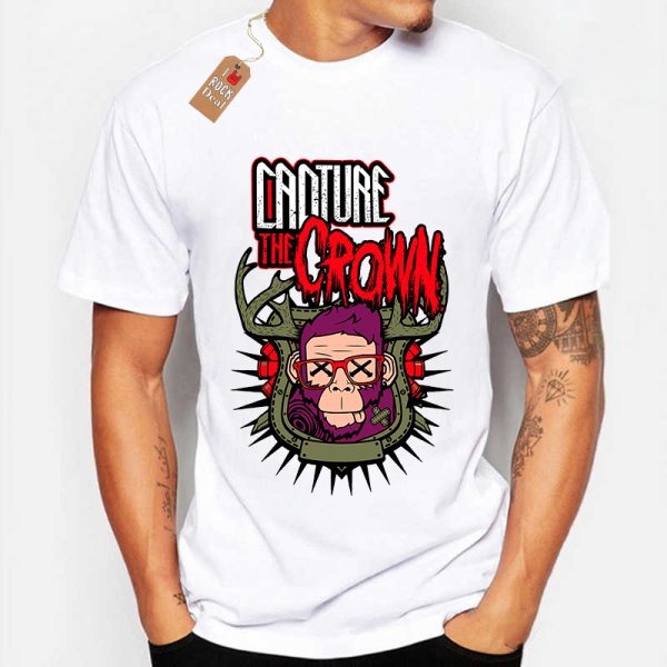 Capture the Crown T-Shirt Λευκό