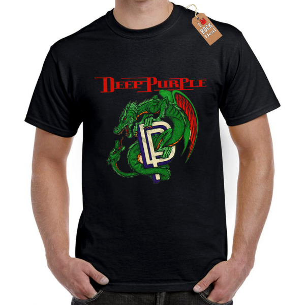 Deep Purple T-Shirt Μαύρο Deep Purple T-Shirt Μαύρο