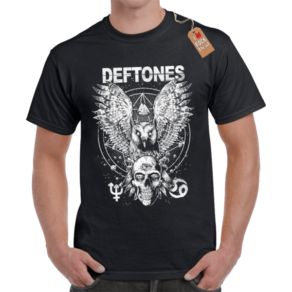 DEFTONES T-Shirt Μαύρο
