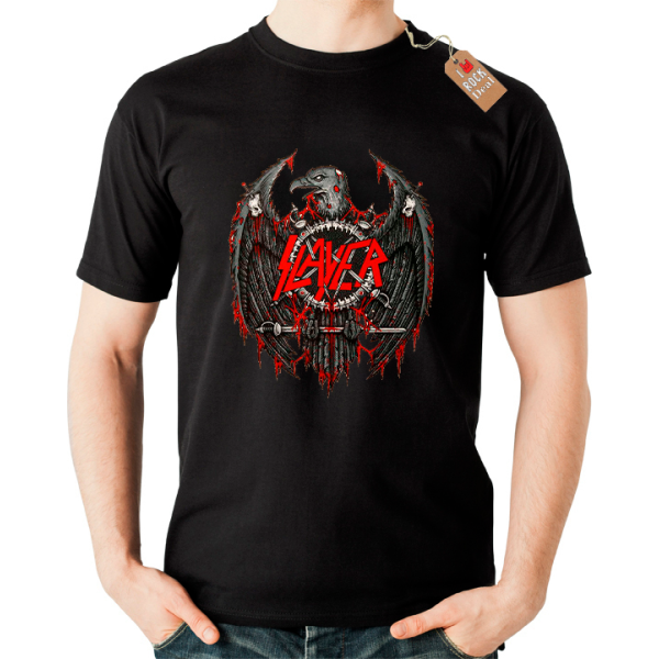 SLAYER Eagle T-shirt Μαύρο