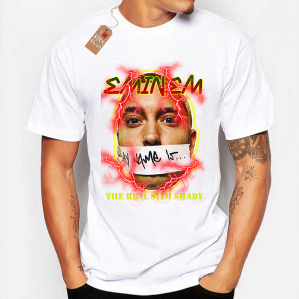 EMINEM T-Shirt Λευκό