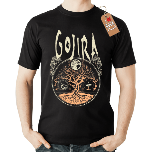 GOJIRA T-Shirt σε Μαύρο χρώμα GOJIRA T-Shirt σε Μαύρο χρώμα