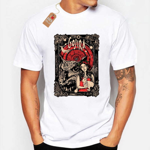 GOJIRA T-Shirt Λευκό