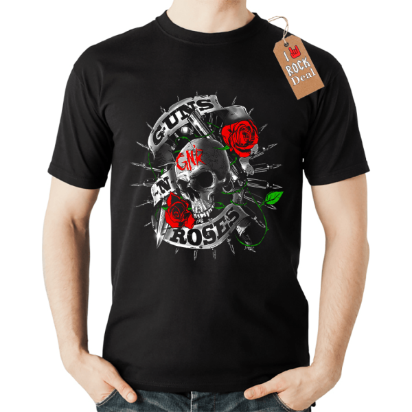 Guns N' Roses T-Shirt Μαύρο Guns N' Roses T-Shirt Μαύρο