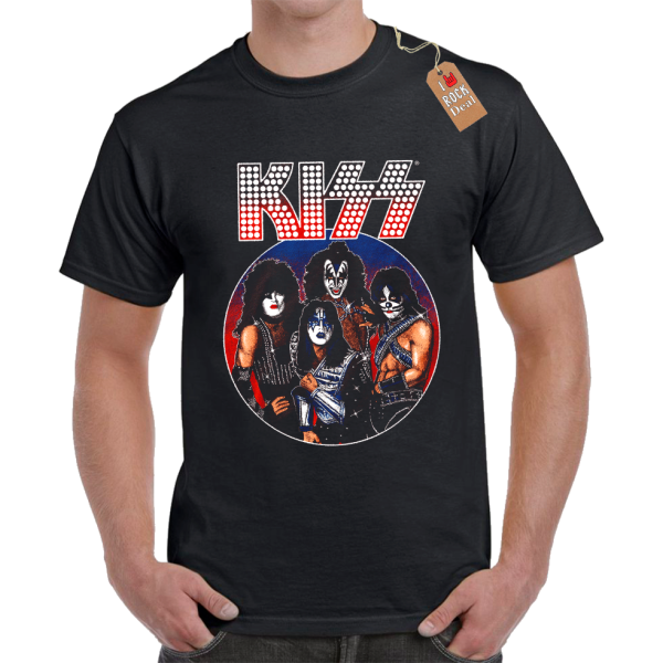 KISS T-Shirt Μαύρο KISS T-Shirt Μαύρο