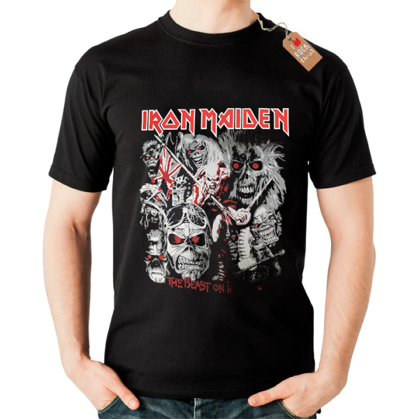 IRON MAIDEN T-Shirt Μαύρο