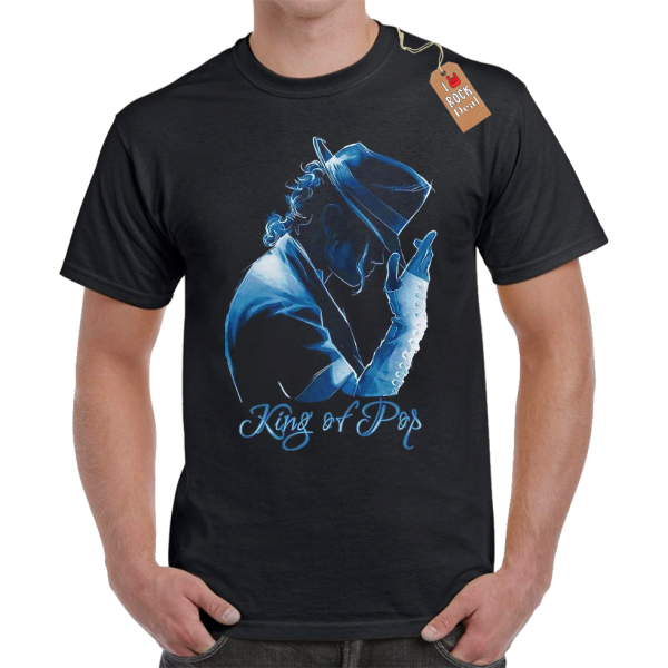 Michael Jackson T-Shirt Μαύρο
