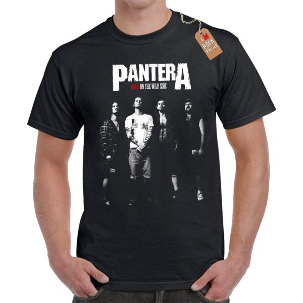 PANTERA T-Shirt Μαύρο