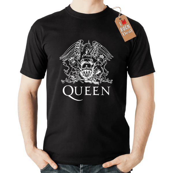 QUEEN T-Shirt Μαύρο