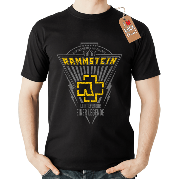 Rammstein LEIHT EVER DHR EINER LEGENDE T-Shirt σε Μαύρο Χρώμα