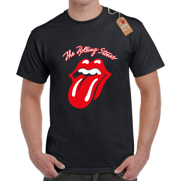 ROLLING STONES T-Shirt Μαύρο ROLLING STONES T-Shirt Μαύρο