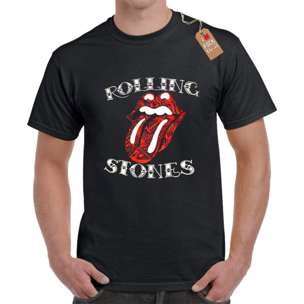 ROLLING STONES T-Shirt Μαύρο ROLLING STONES T-Shirt Μαύρο