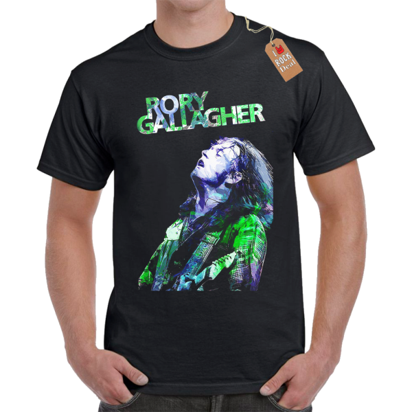 Rory Gallagher T-Shirt Μαύρο Rory Gallagher T-Shirt Μαύρο