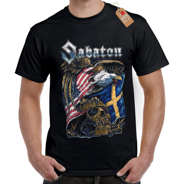SABATON T-Shirt Μαύρο SABATON T-Shirt Μαύρο