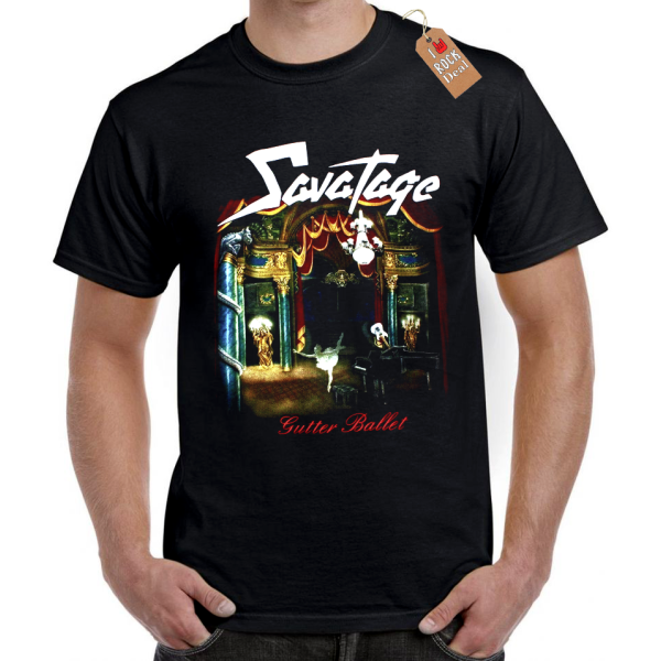 SAVATAGE T-Shirt Μαύρο